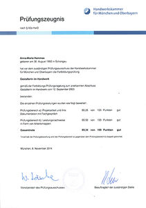 Gestalterin im Handwerk Gestalterin im Handwerk